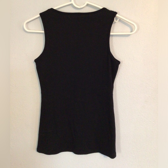 Fumblin’ Foe Woman’s Black Sequined Tank Top. Size Small. - Picture 3 of 3